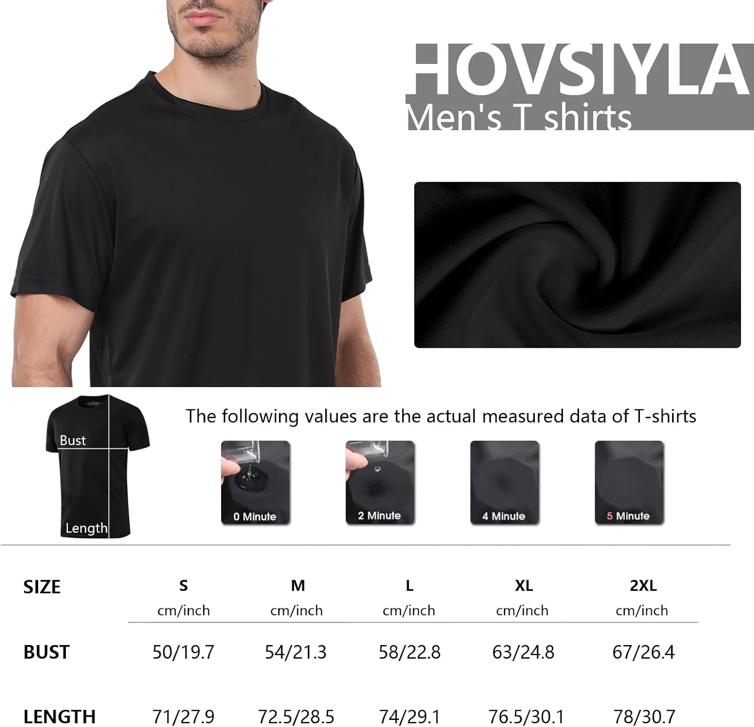 1/5 Pack Workout Shirts for Men Athletic Running Gym Quick Dry Short Sleeve Performance Moisture Wicking T Shirt