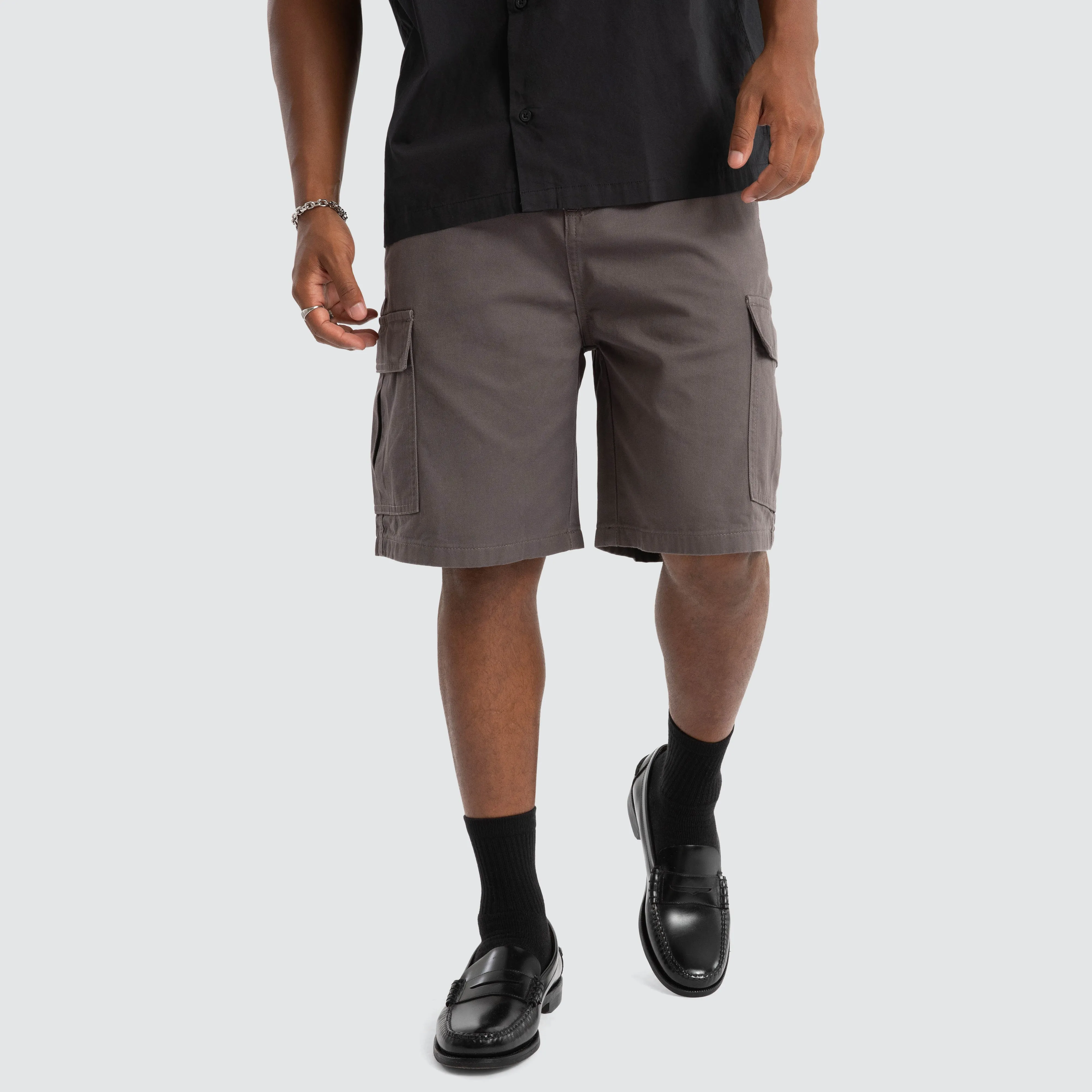 91 Cargo Short Steel