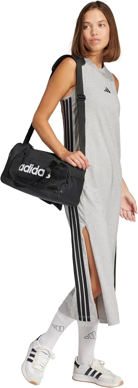 adidas Women's Essentials 3-Stripes Long Racerback Dress