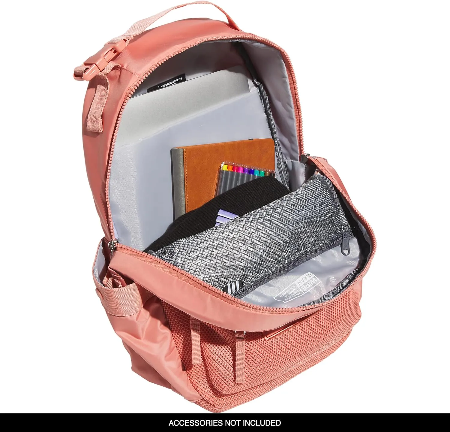 adidas Women's VFA 4 Backpack, Wonder Clay/Silver Metallic, One Size