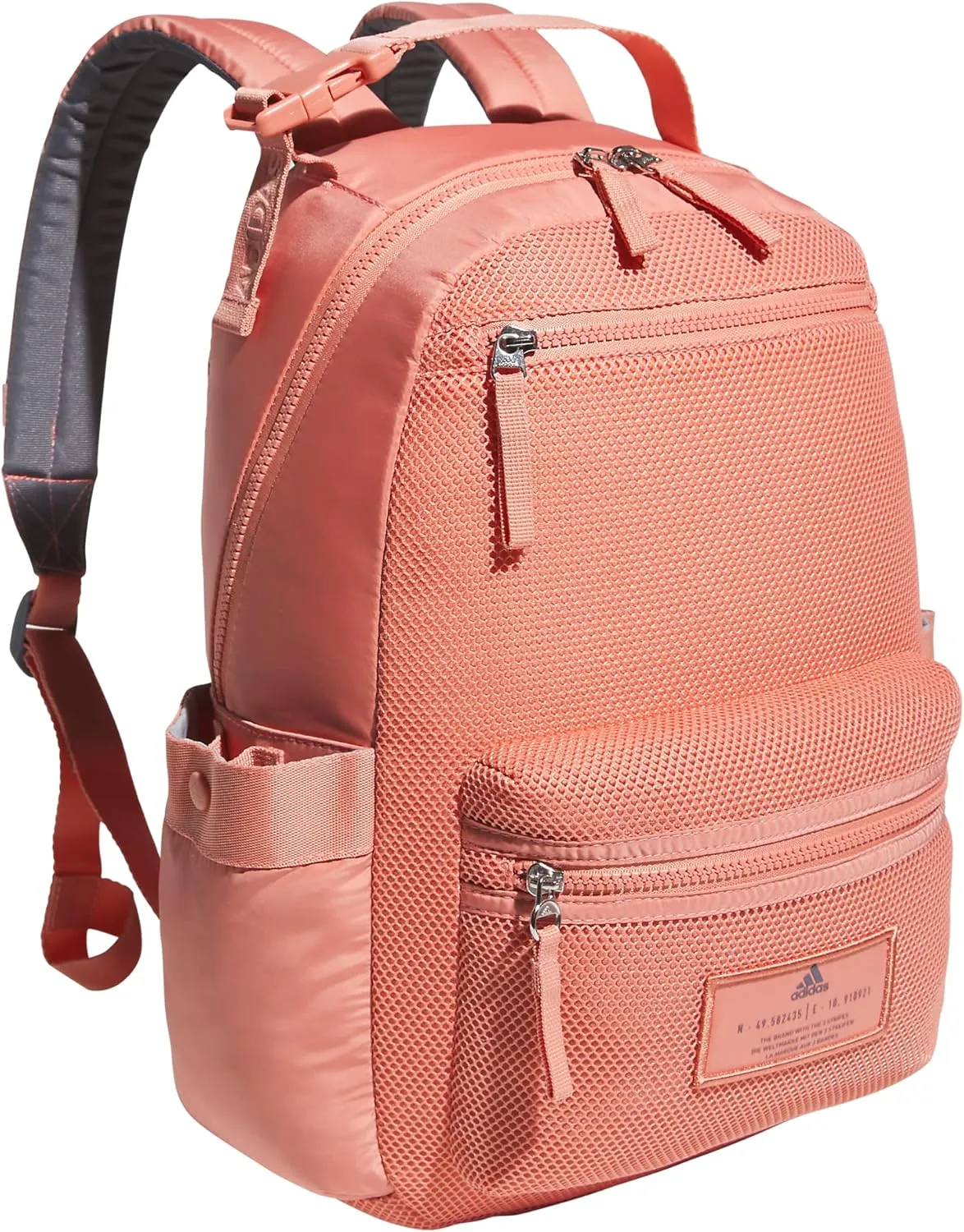 adidas Women's VFA 4 Backpack, Wonder Clay/Silver Metallic, One Size