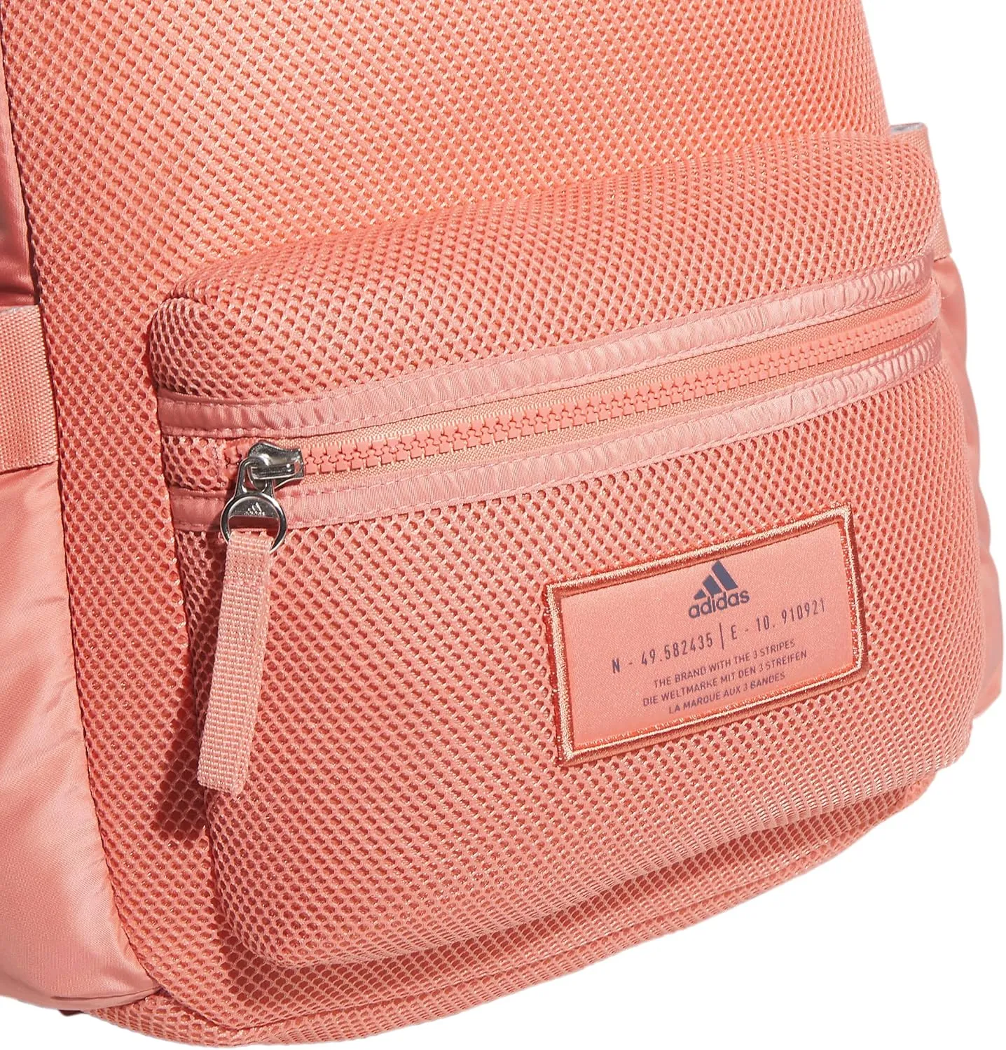 adidas Women's VFA 4 Backpack, Wonder Clay/Silver Metallic, One Size