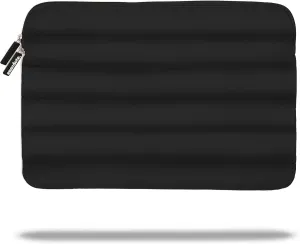 ANECDOTE Laptop Case 15-16 Inch  A Perfect Laptop Sleeve - Compatible with MacBook Air/Pro 15 inch M3 M2 M1 Chip Pro Max 2023-2021  Fits Well, Made of 100% Nylon with Aesthetic Design (Black)