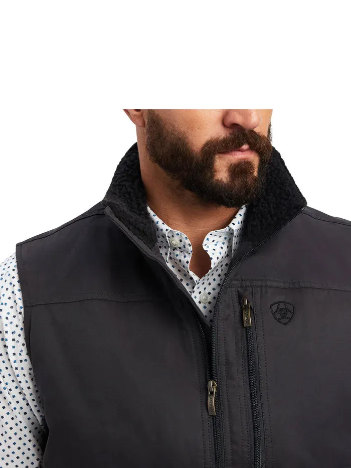 Ariat 10037390 Mens Grizzly Concealed Carry Insulated Vest Phantom
