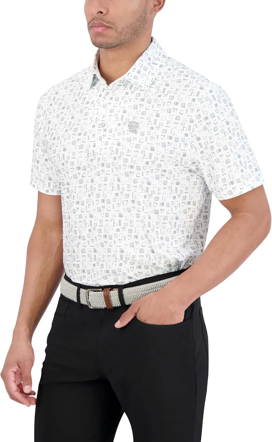 Ben Sherman Men's Performance Stetch Golf Shirts Extra Soft Fabric, Moisture-Wicking, Odor Resistant