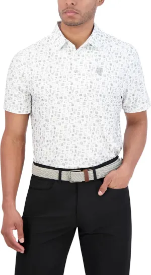 Ben Sherman Men's Performance Stetch Golf Shirts Extra Soft Fabric, Moisture-Wicking, Odor Resistant