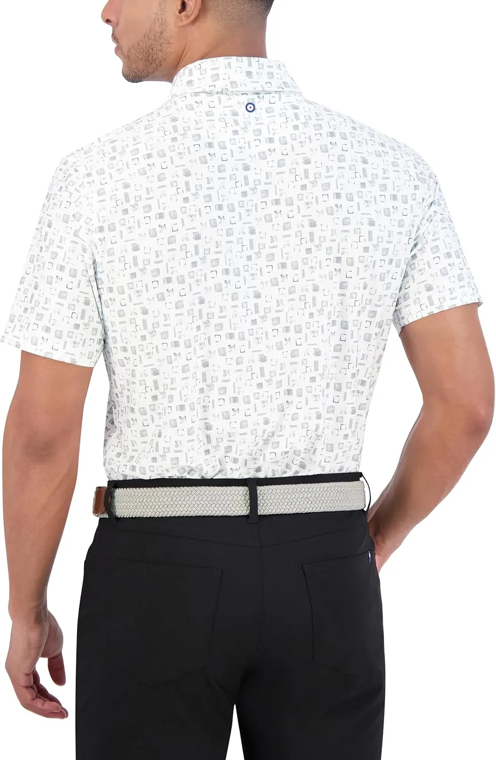 Ben Sherman Men's Performance Stetch Golf Shirts Extra Soft Fabric, Moisture-Wicking, Odor Resistant