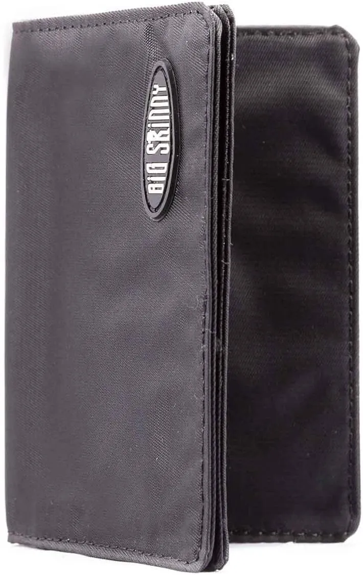 Big Skinny Card Holder Slim Wallet, Holds Up to 25 Cards