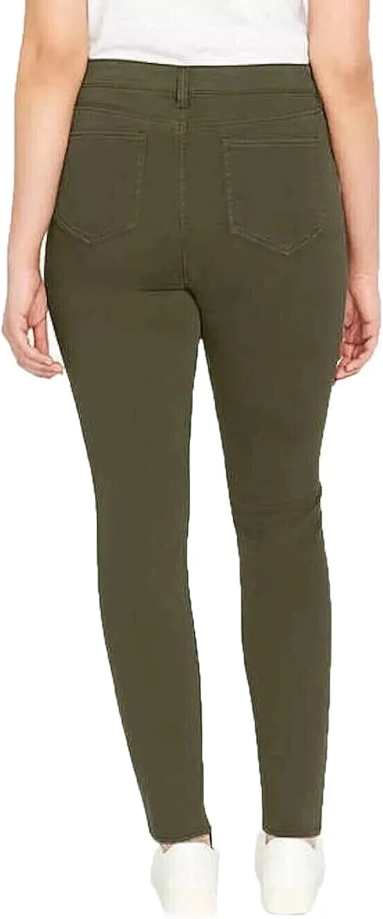 Buffalo David Bitton Women's Hanna Tencel Blend Soft Stretch High Rise Skinny Pants