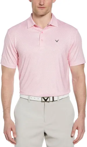 Callaway Performance Golf Polo, Men's Polo Shirt with Moisture-Wicking Technology 3 Button Placket