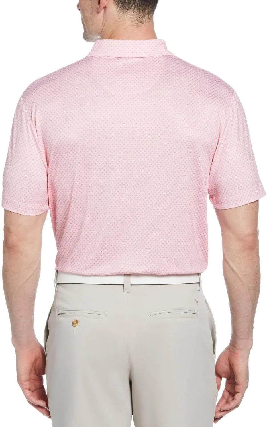 Callaway Performance Golf Polo, Men's Polo Shirt with Moisture-Wicking Technology 3 Button Placket