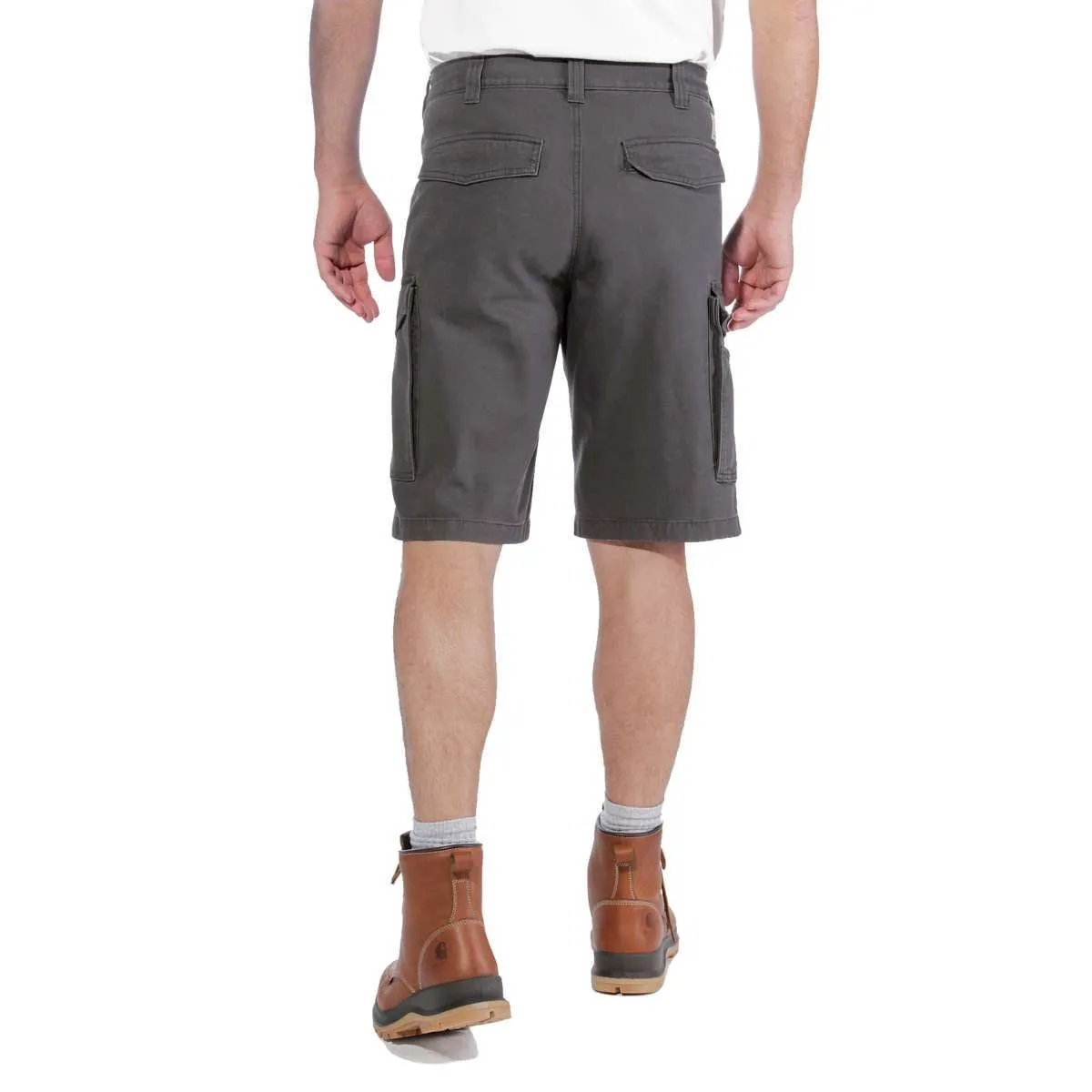 Carhartt Men's Rugged Flex Relaxed Fit Canvas Cargo Work Short Shadow 103542-029