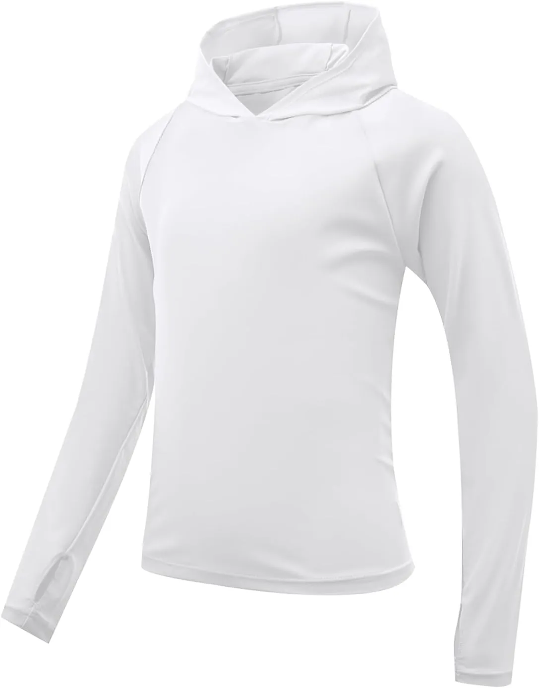 Century Star Long Sleeve Rash Guard Swim Shirts for Boys Toddler Kids UV Protection Fishing Hoodie with Thumb Hole
