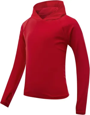 Century Star Long Sleeve Rash Guard Swim Shirts for Boys Toddler Kids UV Protection Fishing Hoodie with Thumb Hole
