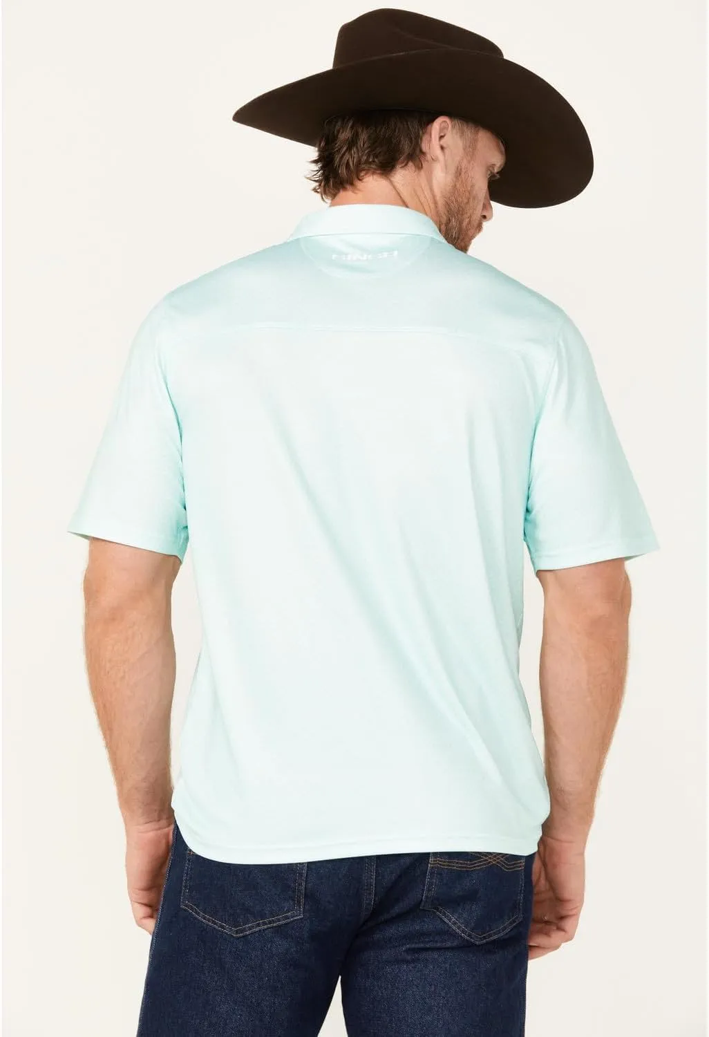 Cinch Men's Arenaflex Mint Polo