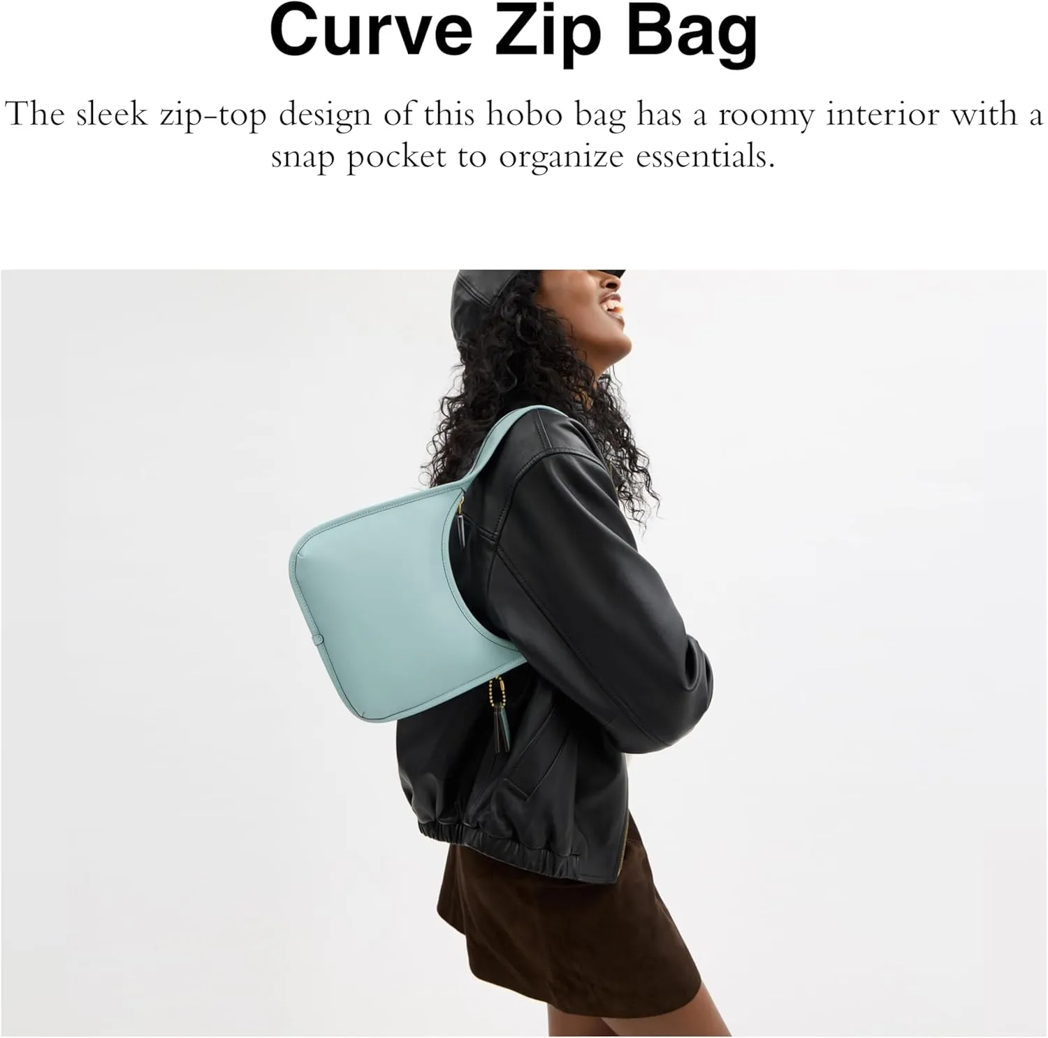 Coach Curve Zip Bag