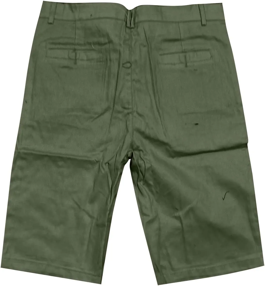 Compression Shorts Men Botton Dowm Slim Fit Shorts Skinny Chino Short Tapered Leg Stretch Sgorts with Pocket