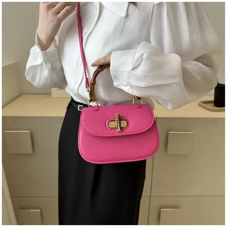 cross-body bag Netflix Bamboo Saddle Shoulder Crossbody Bag