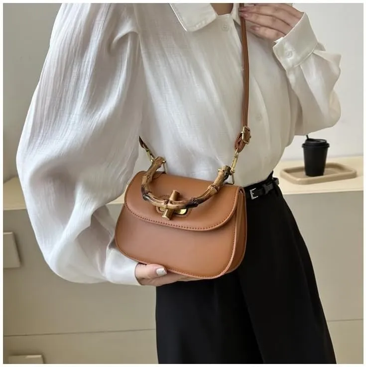 cross-body bag Netflix Bamboo Saddle Shoulder Crossbody Bag