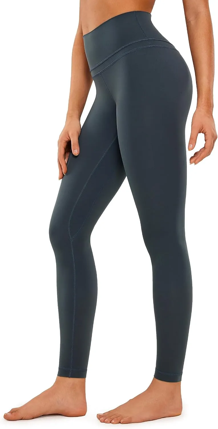 CRZ YOGA Women's Naked Feeling I Workout Leggings 28 Inches - High Waisted Full-Length Yoga Pants