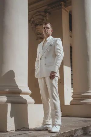 Daniel modern look White Men Suits Slim Fit Blazer Classic suits