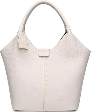 Designer Real Genuine Leather Bucket Handbag For Women Crossbody Bags With Shoulder Strap For Women