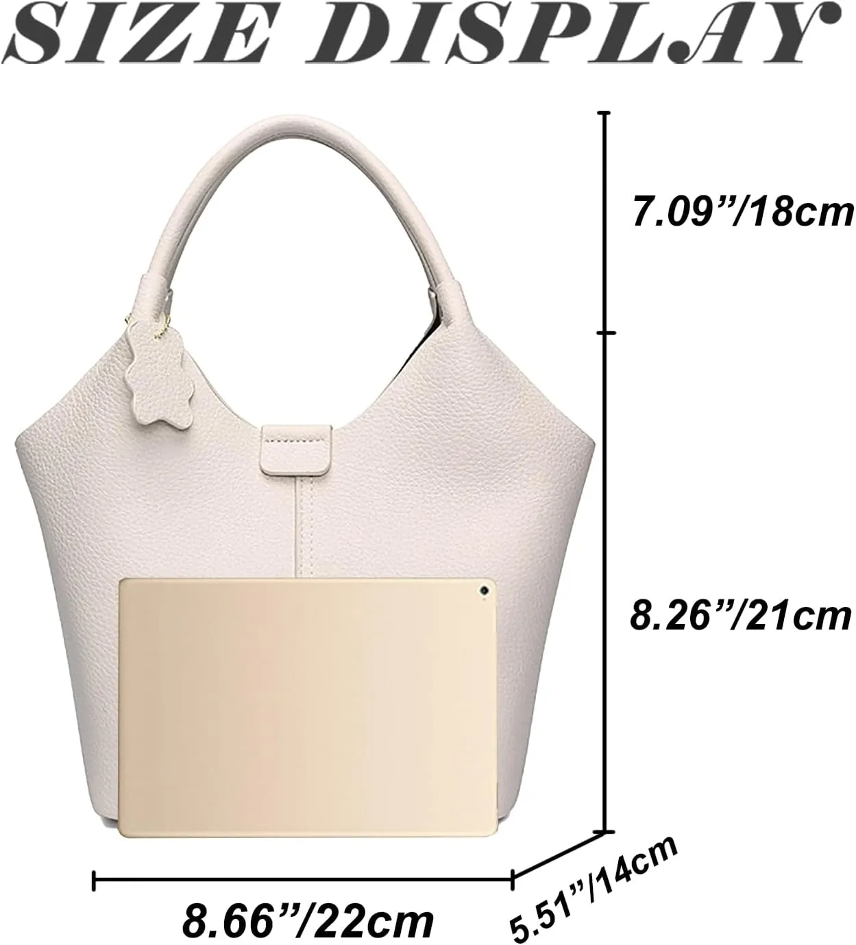 Designer Real Genuine Leather Bucket Handbag For Women Crossbody Bags With Shoulder Strap For Women