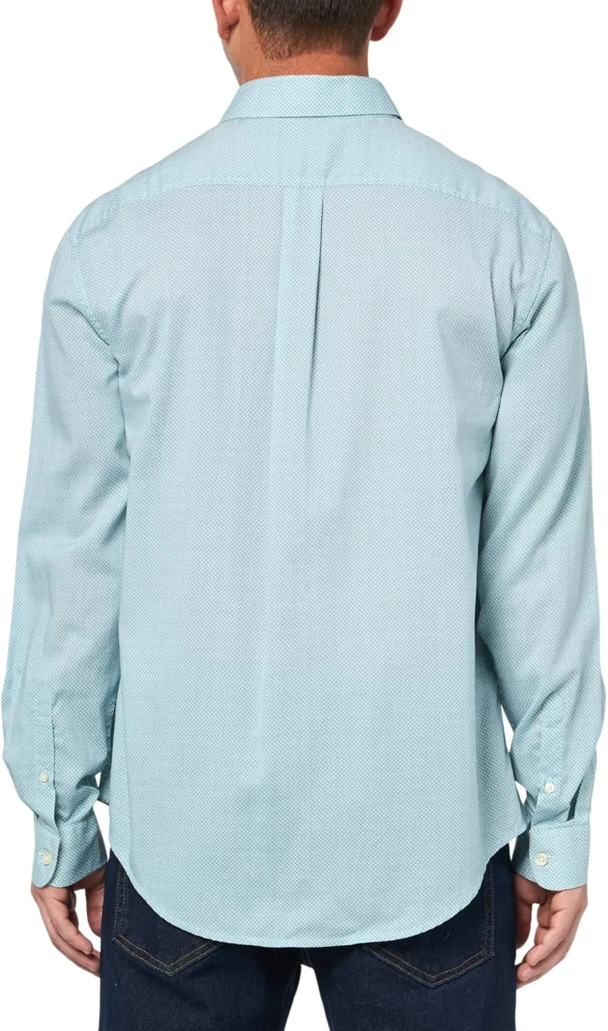 Dockers Men's Classic Fit Long Sleeve Signature Iron Free Shirt with Stain Defender