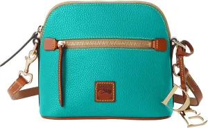 Dooney & Bourke Handbag, Pebble Grain Domed Crossbody - Spearmint