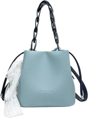 Fashion Bucket Bag for women,large-capacity shoulder bag,Soft Faux Leathe handbag Top Handle crossbody bag with silk pendant