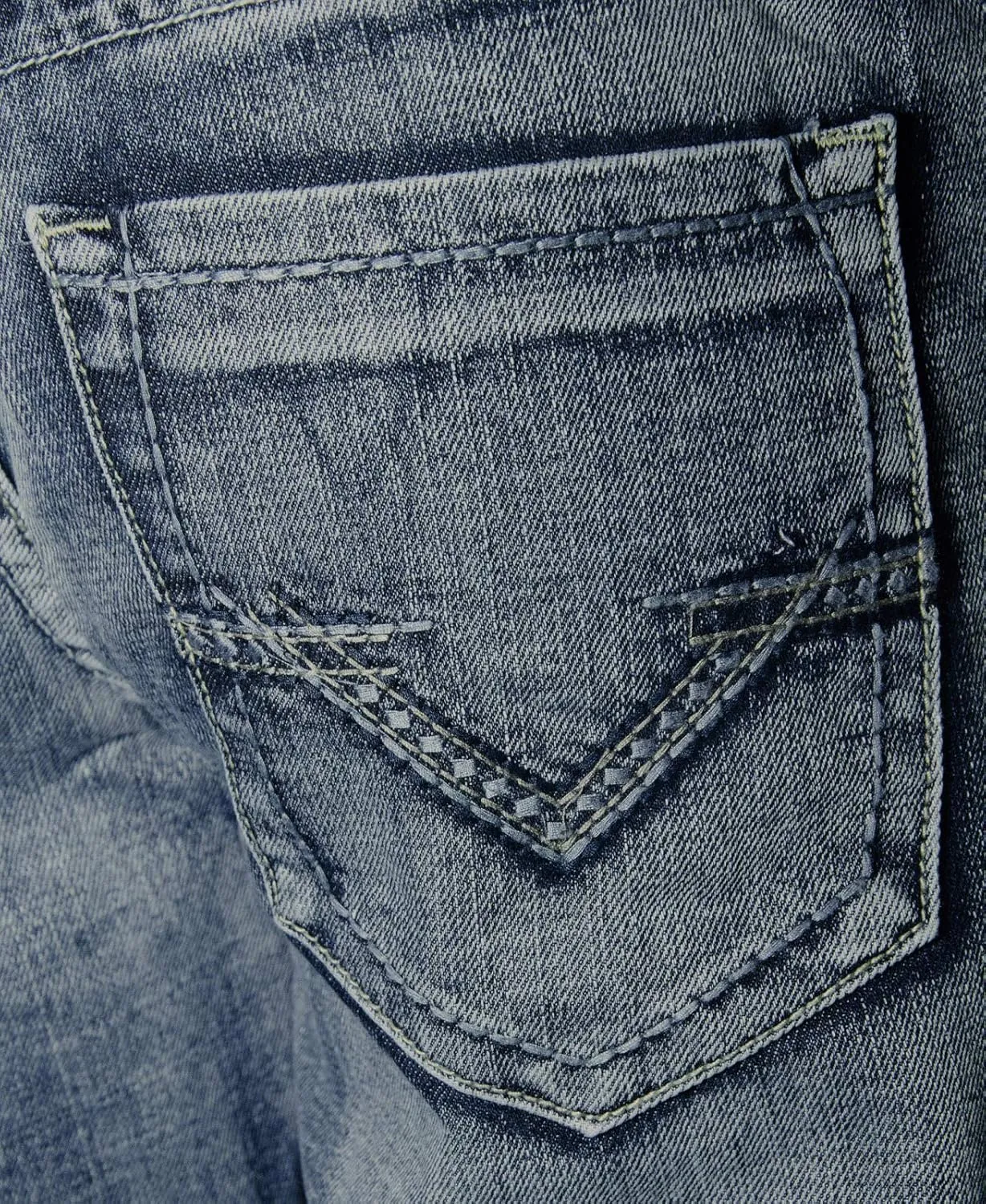 Flypaper Mens Fashion Bootcut Blue Jeans Regular Fit Mens Work Pants