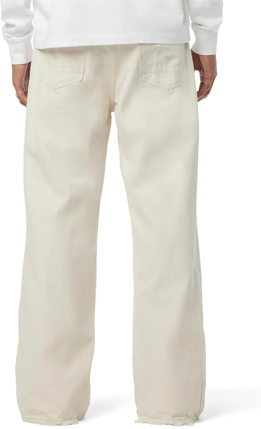 HUDSON Men's Luca Loose Fit Wide Leg Denim Pant