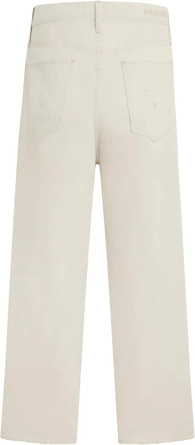 HUDSON Men's Luca Loose Fit Wide Leg Denim Pant