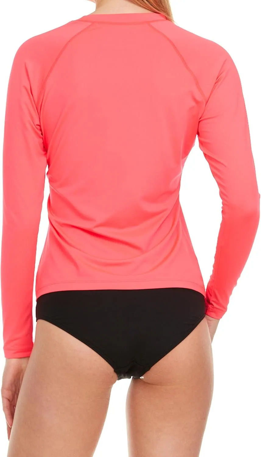 Hurley Rash Guard for Women, Womens Rash Guard Long Sleeve Shirts, Rashguard Swim Shirt Women UPF 50  SPF & UV Protection