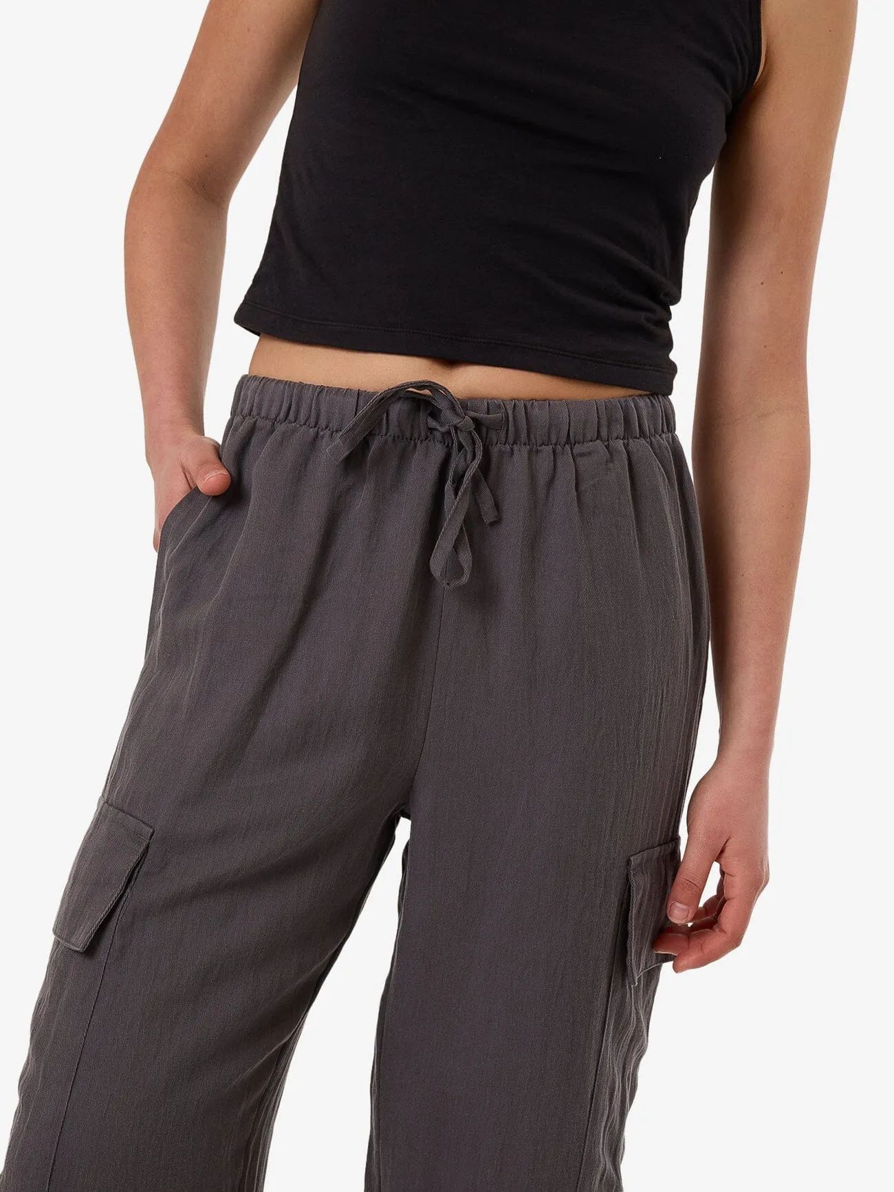Hutton Pocket Pant - Charcoal