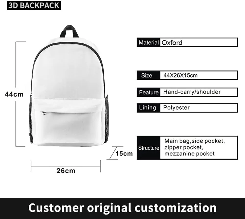 Jey Uso Yeet Backpack Women Men Rucksack Unisex Travel Bag Packsack Harajuku Casual Daypack Fashion Bags (Gray,One Size)