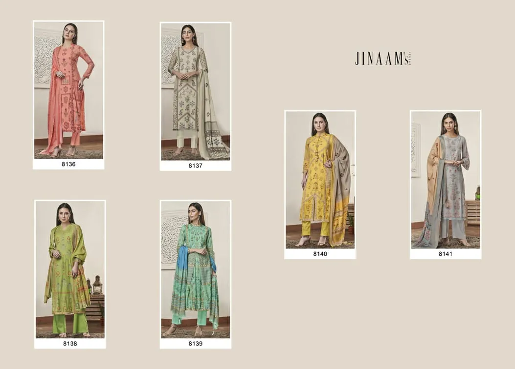 Jinaam Anaita Classic Cotton Silk Digital Printed Salwar Suit Collection