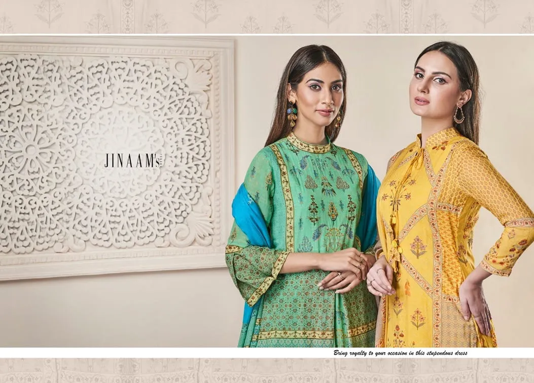 Jinaam Anaita Classic Cotton Silk Digital Printed Salwar Suit Collection