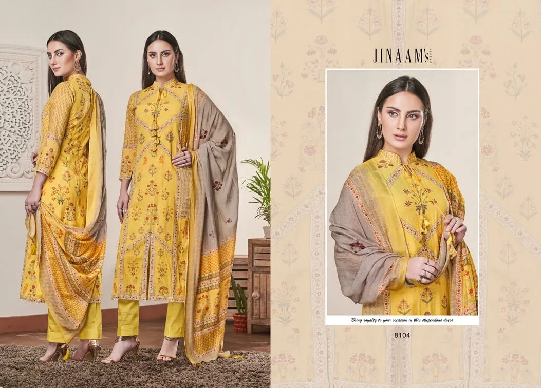Jinaam Anaita Classic Cotton Silk Digital Printed Salwar Suit Collection