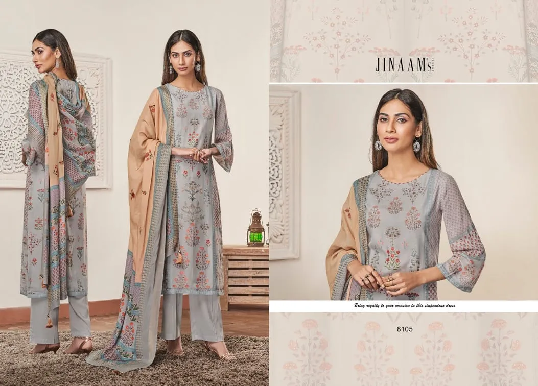 Jinaam Anaita Classic Cotton Silk Digital Printed Salwar Suit Collection