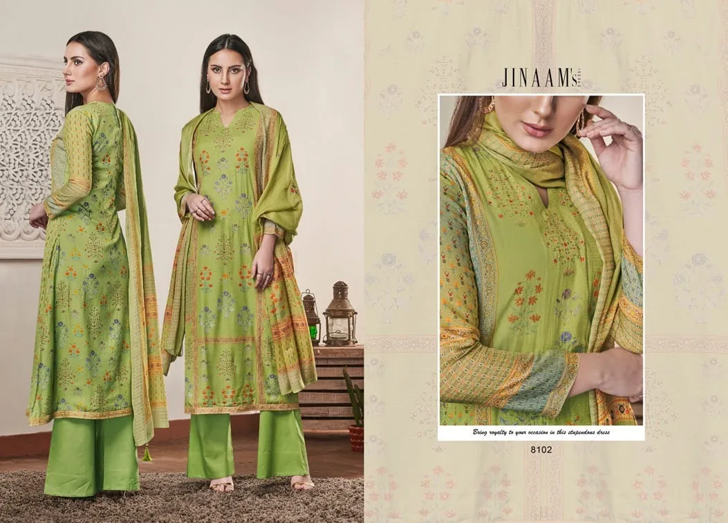 Jinaam Anaita Classic Cotton Silk Digital Printed Salwar Suit Collection
