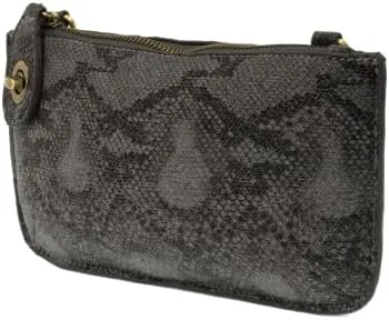 Joy Susan Women's Fashion Purse Python Mini Crossbody Wristlet Clutch