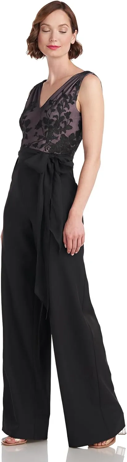 JS Collections womens Lanie Sleeveless Jumpsuit