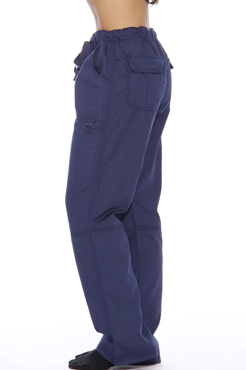 Just Love Womens Utility Solid Scrub Pants