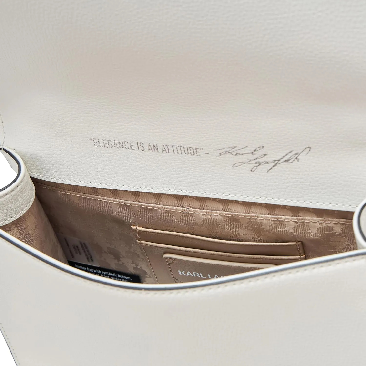 Karl Lagerfeld Paris Simone Solid Crossbody