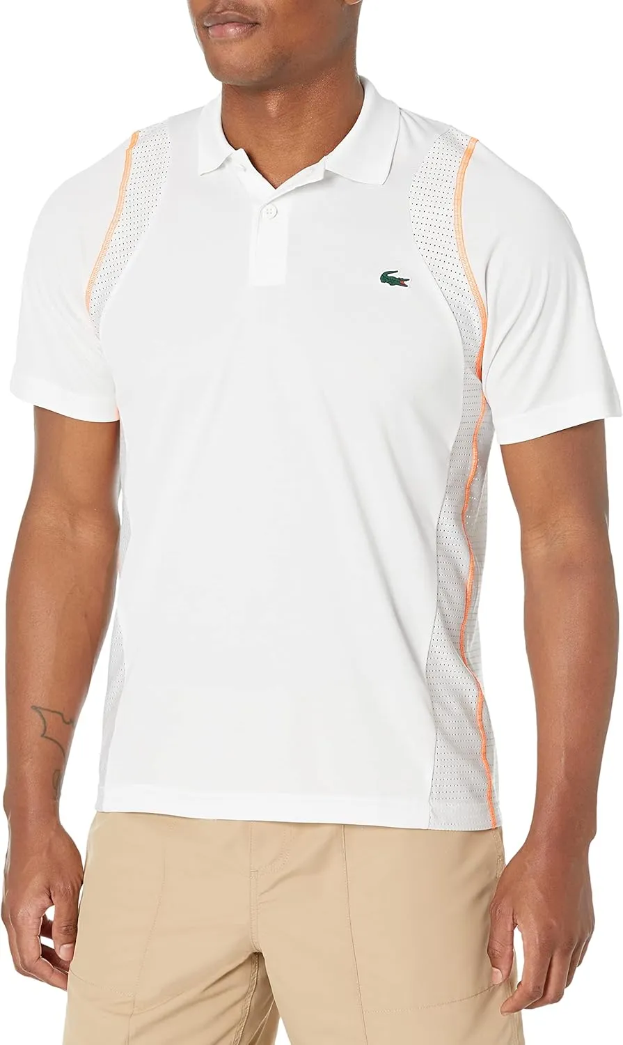Lacoste Men's Contemporary Collection's Tennis Recycled Polyester Polo Shirt
