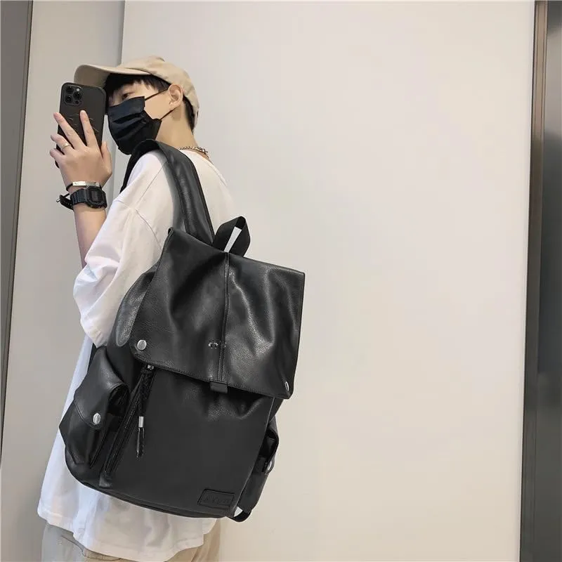 Laptop Backpack Travel Bag Large Capacity Casual Daypack Water Resistant Computer Backpack with USB Charging Port Men Women (Black)