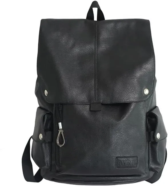 Laptop Backpack Travel Bag Large Capacity Casual Daypack Water Resistant Computer Backpack with USB Charging Port Men Women (Black)
