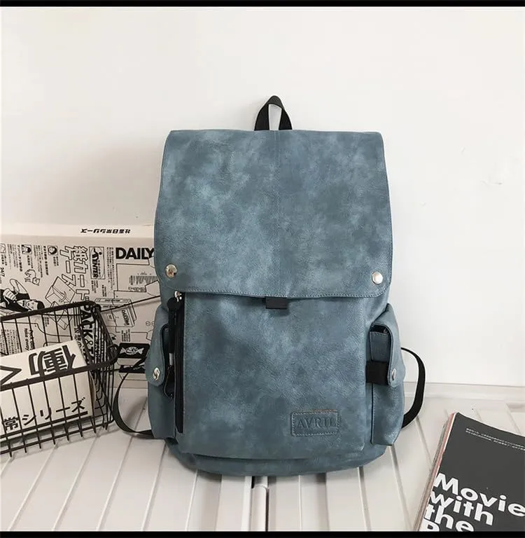 Laptop Backpack Travel Bag Large Capacity Casual Daypack Water Resistant Computer Backpack with USB Charging Port Men Women (Blue)