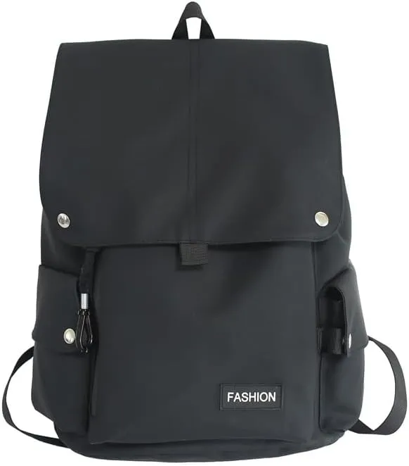 Laptop Backpack Travel Bag Large Capacity Casual Daypack Water Resistant Computer Backpack with USB Charging Port Men Women (Dark Grey)